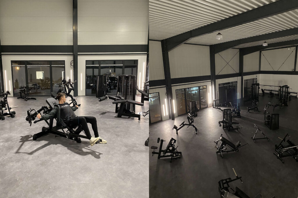 Image: training area TIEGEL gym