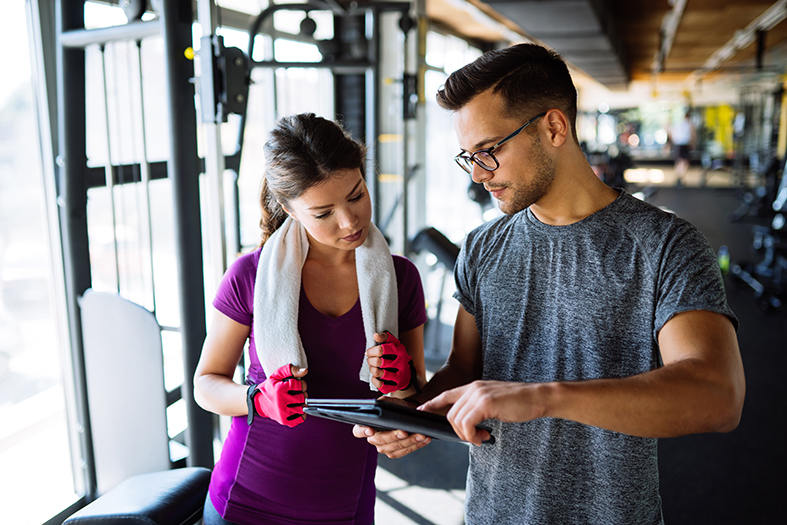 Image: Creating a training plan digitally in the cloud software
