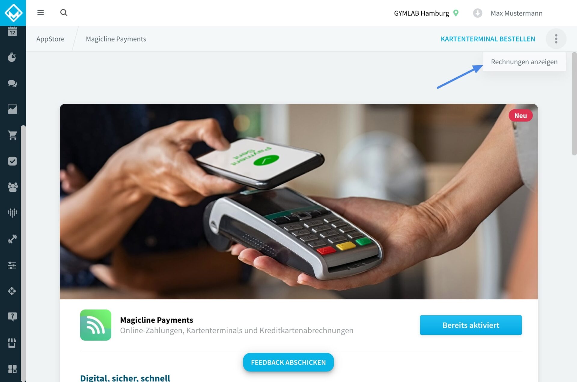 Bild: Magicline Payments